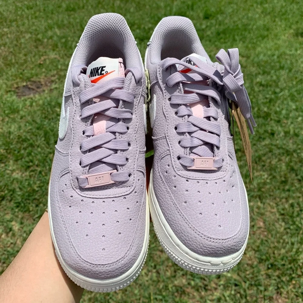 NEW NIKE AIR FORCE 1 PURPLE - Picture 2 of 3